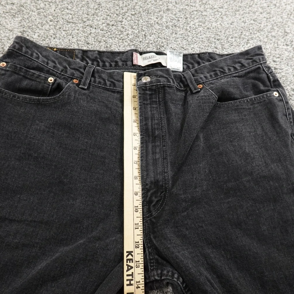 VTG Levis Jeans‎ Mens 42X30 Dark Black Denim Pants 550 Relaxed Taper Y2K Canada